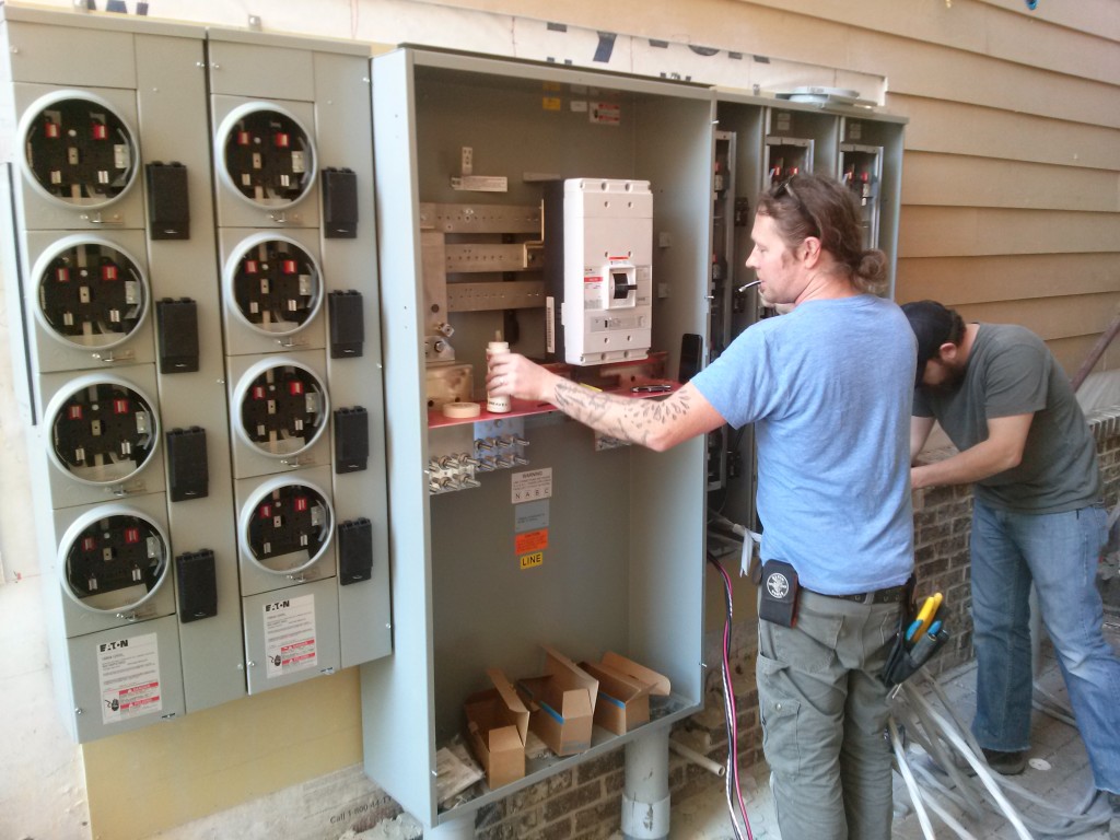 Meter Install 1 Longbeard Electric and Integrated Systems, LLC